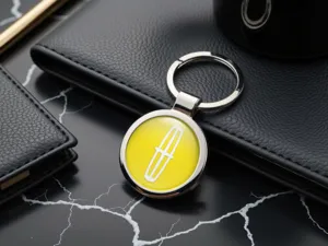 Lincoln Porte-clés Design Durable en Alliage